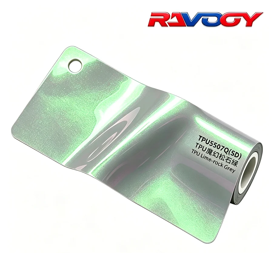Crystal Dreamy emerald green PPF TPU Paint Protection Film Wrap Invisible Car Wrap Scratch Resistant Anti-Yellowing Hydrophobic