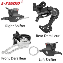 LTWOO A3 Combo Shifter 3X8 Speed Brake Shifter Lever Trigger Conjoined DIP Bicycle Derailleur For Mountain Bike