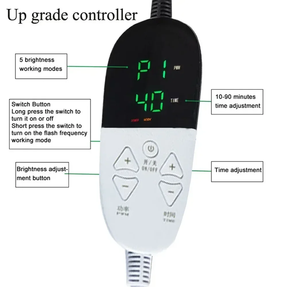 660 and 850nm Near Infrared Light Devices, Red Light Large Pads Wearable Pads,  Relieves Joint Fatigue Relaxes Muscles