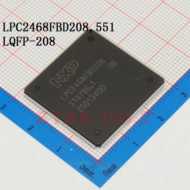 1PCSx LPC2468FBD208,551 LQFP-208  Microcontroller