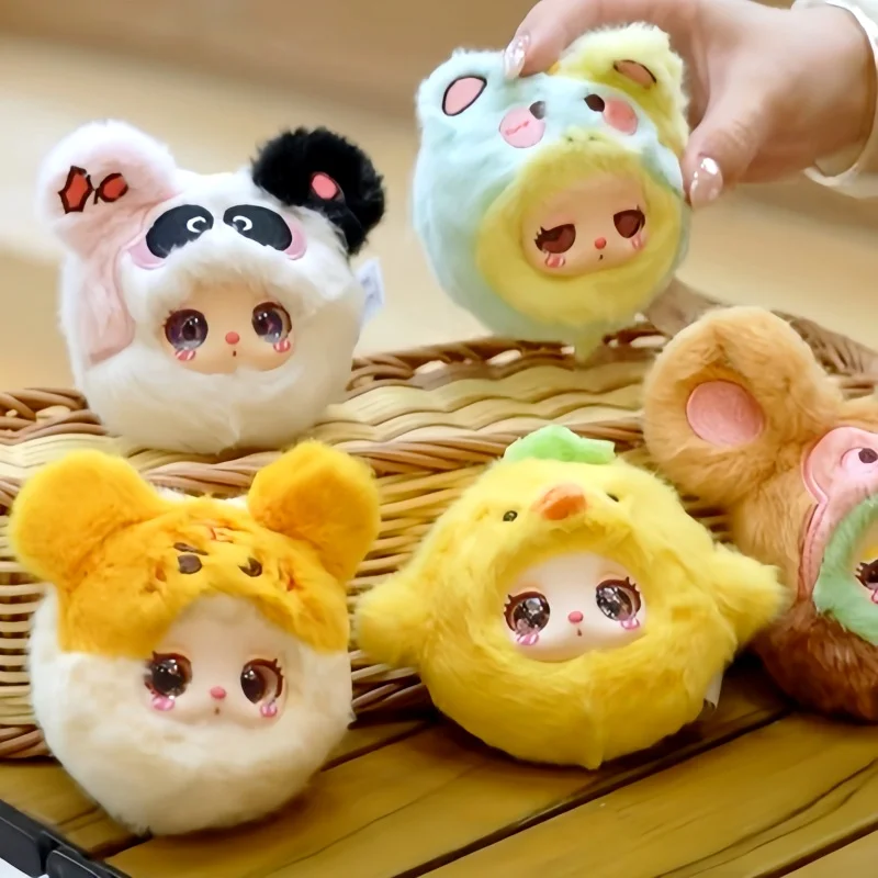 

New Liila'S Garden Tea Party Series Mini Plush Pendant Vinyl Face Bag Doll Decoration Key Pendant Customized Mystery Box Gifts