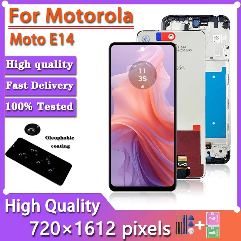 Para Motorola Moto E14 G04S G04S G04 2024 Caixa De Silicone Preta Fina E Macia Motog04 G 04 Xt2421 2 Pára Choques I.304934509