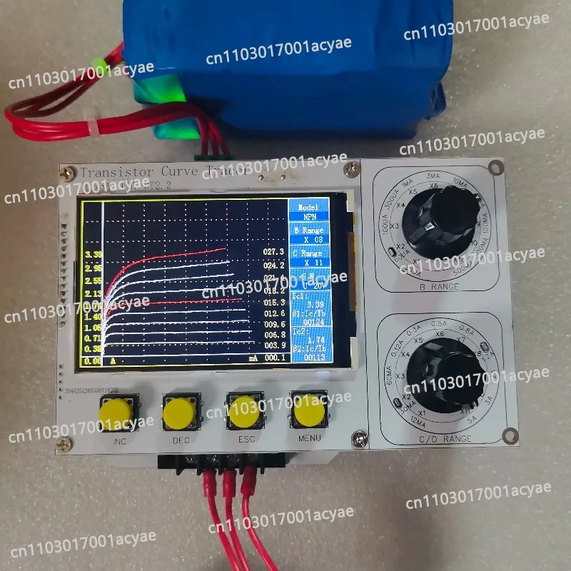 Upgraded transistor diagram instrument, 5A transistor field-transistor can measure current
