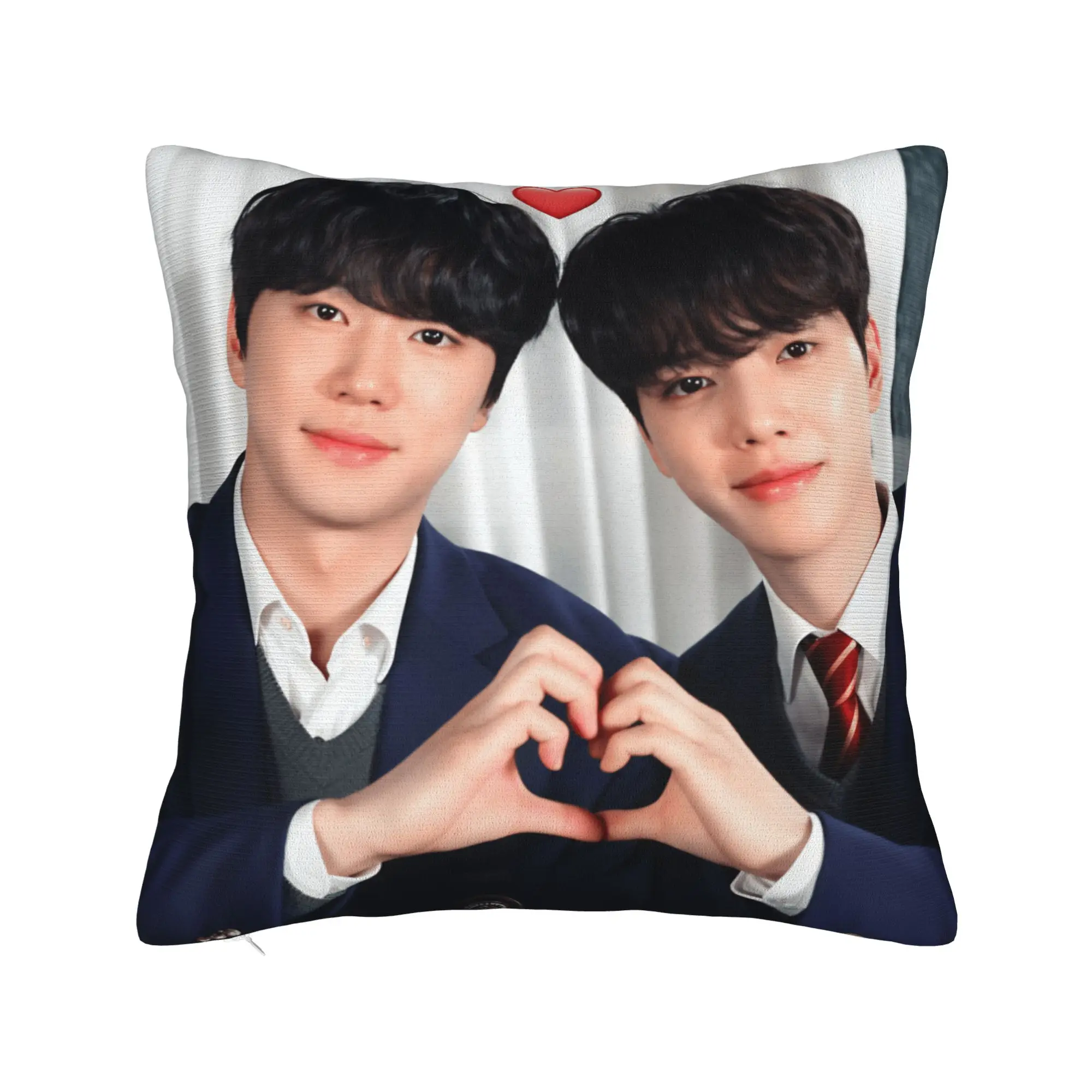 Kdrama Four Hands Two Sonatas Pillow Cover  Graphic Cushion Cover Fashion Pillow Case For Sofa Car Home Decor