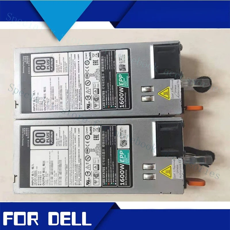 

Блок питания A+ для серверов Dell R530 R630 R730, 1600 Вт, 95HR5 T4GCW D5W1N