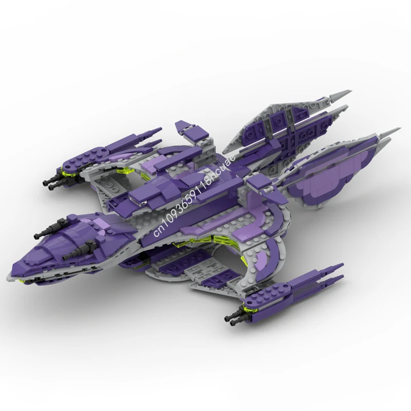 

579 шт. MOC Вавилон 5 белая звезда строительные блоки Рождественские вдохновляющие инновационный дизайн DIY для творческих взрослых идея подарок подарок