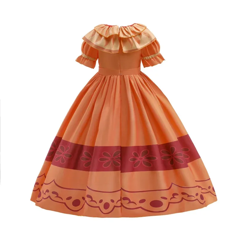 Fascino Mirabel Dolores Ragazze Party Dress Up Madrigal Costume Bambini Luisa Pepa Halloween Cosplay Abiti fantasia per bambini