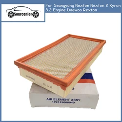 Air Filter for Ssangyong Rexton Rexton 2 Kyron 3.2 Engine Daewoo Rexton 23190-08040 2319008040