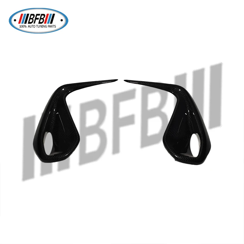 Real Carbon Fiber Front Bumper Side Air Vent Modification Front Intake Decoration Frame for Subaru BRZ 2022up