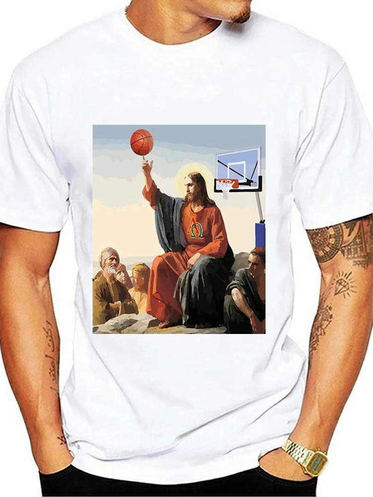 

Not Today Satan Jesus Vs Satan In O-Neck T Shirt Man Woman Short Sleeve Tee Tops Humor Tshirt Print Funny Summer Short Sleeve