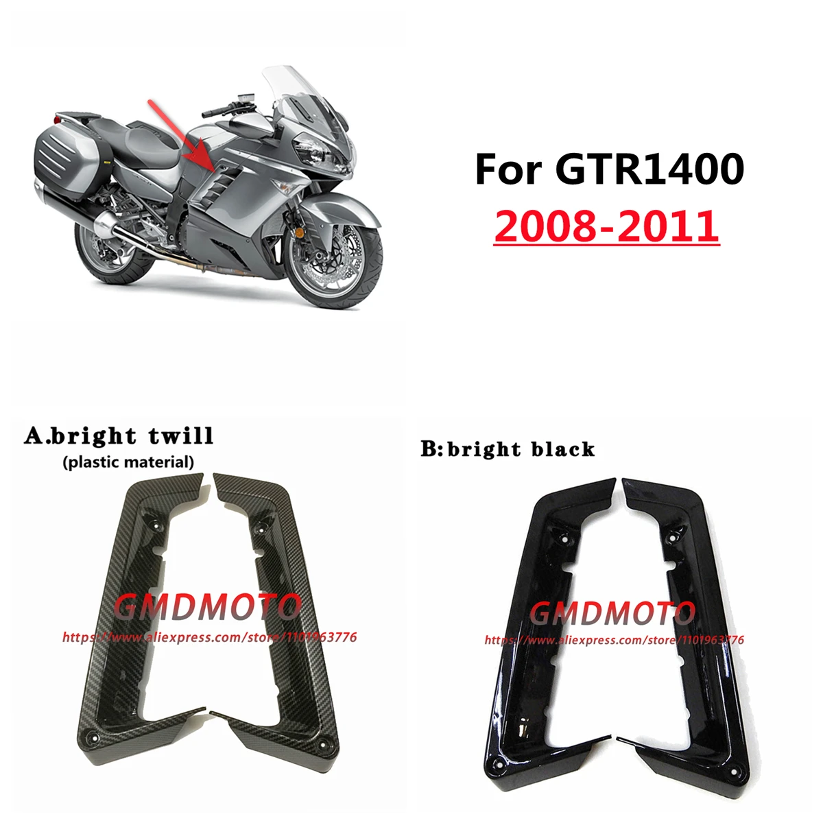 Kawasaki Gtr1400 Plastic - Kawasaki Plastic - AliExpress