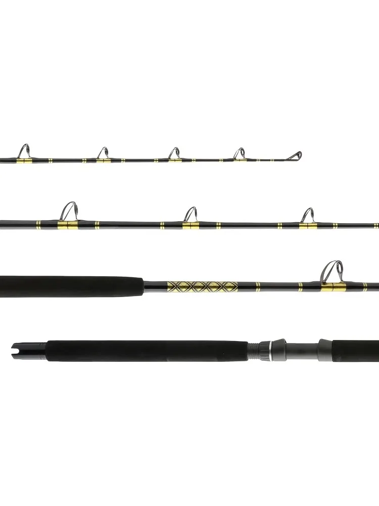 

20-40 7 Feet Live Bait Rod - Black/Gold