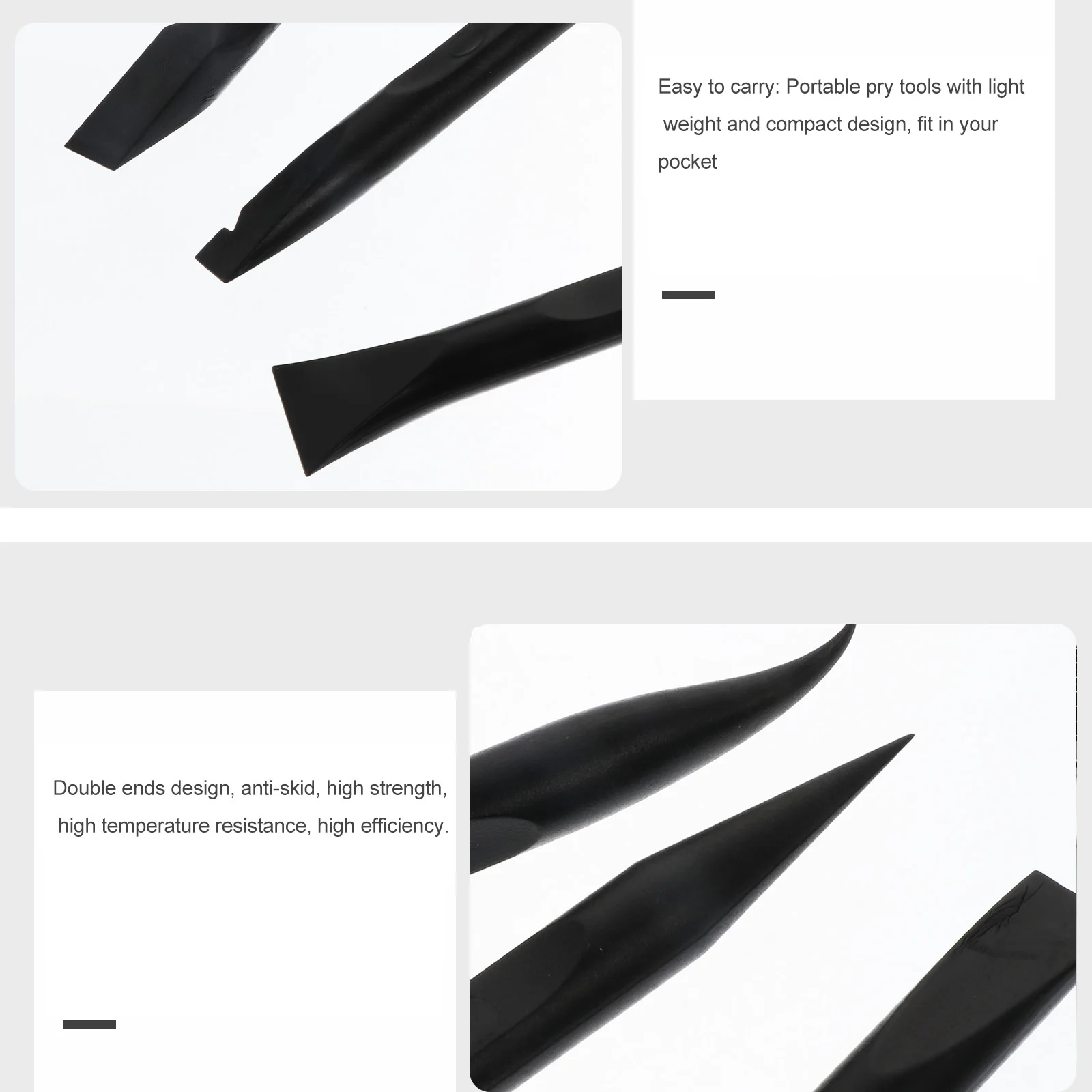 

3Pcs Anti-Static Disassemble Rod Double-Head Pry Bar Repair Tools for Phone Tablet Laptop LCD Screen Opening Pry Bar