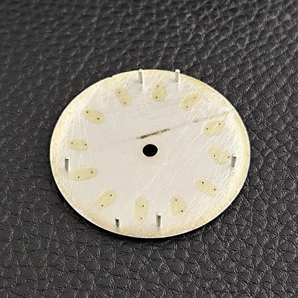 28.5 مللي متر ساعة الطلب مضيئة الهاتفي يناسب NH35/M8215/E2824 ساعة يد تعمل بالحركة اكسسوارات ساعة أجزاء ساعة للرجل العقيمة الهاتفي