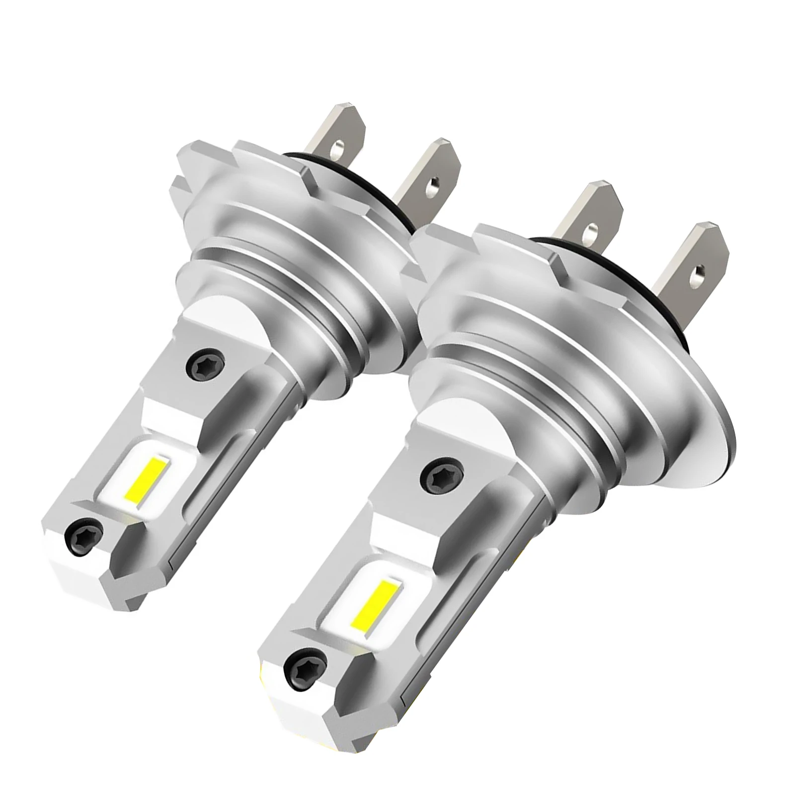 2Pcs H7 LED Headlight Bulb Mini Wireless 40W 4000LM 6500K White For Car Headlights/Foglight Accessories H7 Super Bright LED Bulb