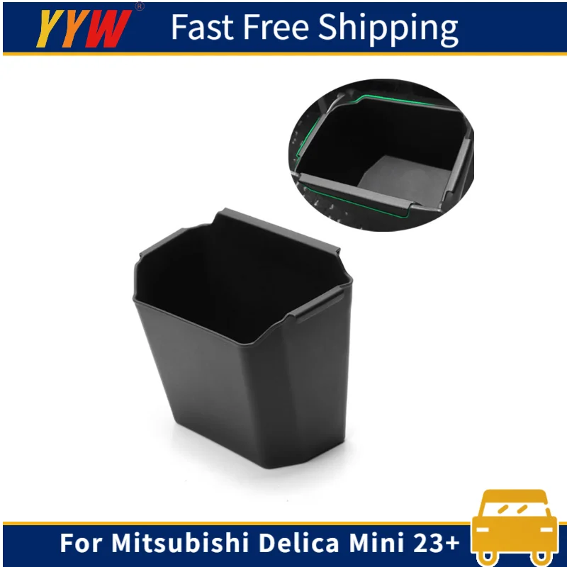 

Center Control Lower Drawer Storage Box For Mitsubishi Delica Mini 23+ easy to installation large capacity Car Accessories