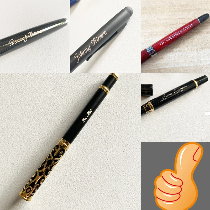 Luxe Metalen Vulpen Roller Pen Kantoor School Stationaire Pennen Voor Vulpennen 0.7Mm Aangepast Logo Naam Cadeau