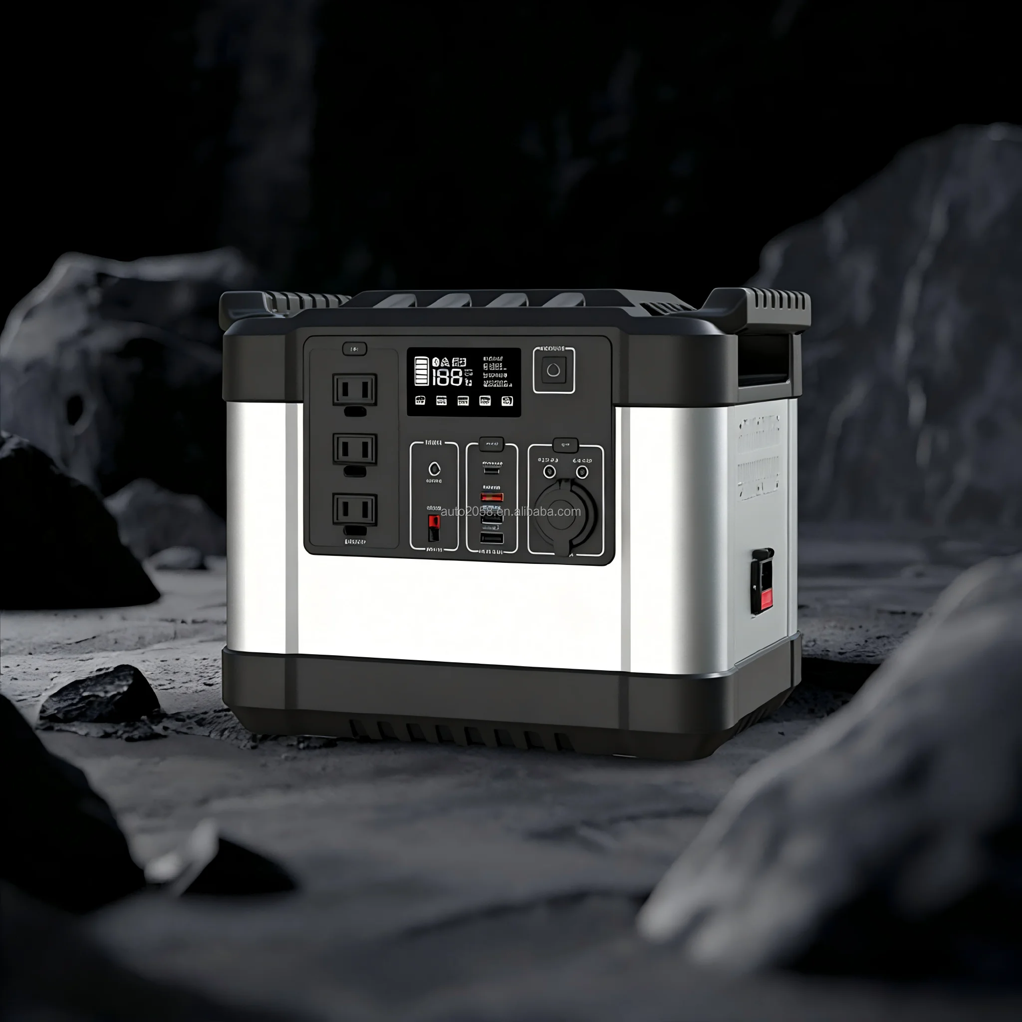 2026 New Hot Selling 22.4V/45AH (1008Wh) Portable Power Station Wholesale 220V Outdoor Power Supply Solar Panel Generator