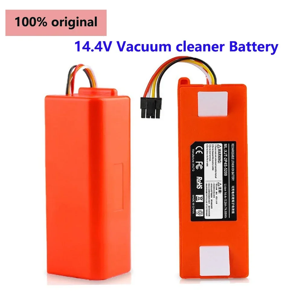 

14.4V 12800mAh Robotic Vacuum Cleaner Replacement Battery For Xiaomi Roborock S55 S60 S65 S50 S51 S5 MAX S6 Parts