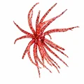 Flashing red