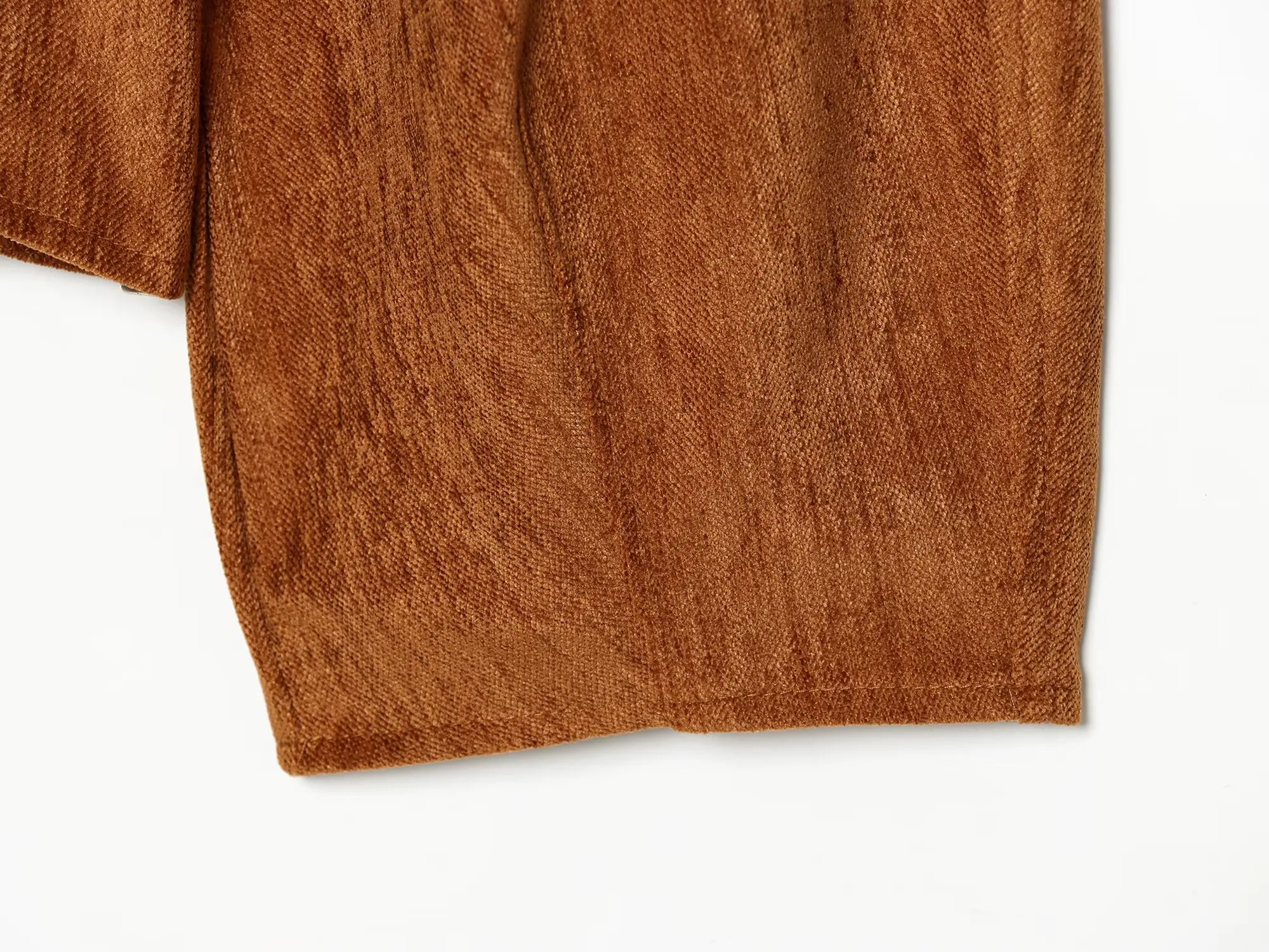 TFMLN Damen Freizeitjacken, zweireihig, langärmelig, schlichter Business-Anzug, eleganter Retro-Kurzmantel für Damen – Detail 7