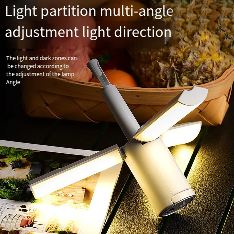 Camping Lights Camping Flashlight Collapsible 3-Mode LED Light, Ultra-Bright & Compact, Power Bank Option, Perfect