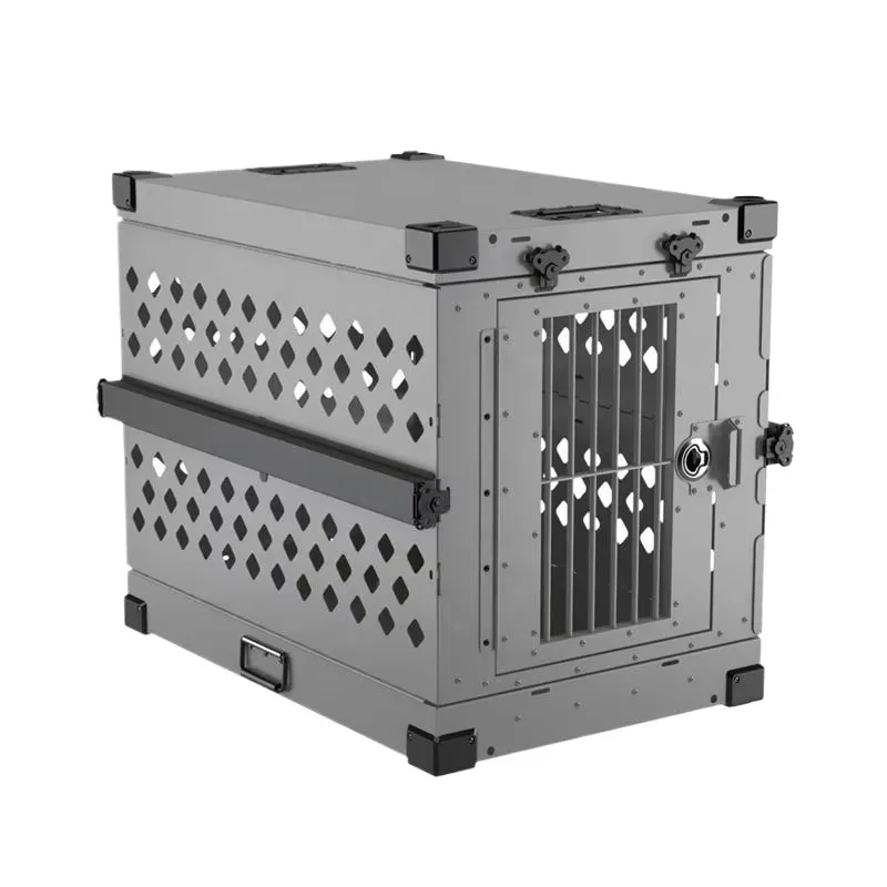 Wholesale Lightweight Folding Dog Crate for Travel Easy to Carry and Store Portable Pet Carrier for Camping Hiking Outdoor Trips