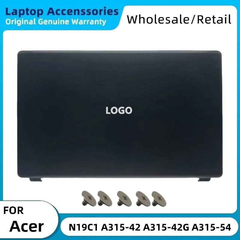 

NEW For Acer N19C1 Case Aspire 3 A315-42 A315-42G A315-54 A315-54K A315-56 Tensa Ex215-52 Panel Laptop LCD Back Cover Black