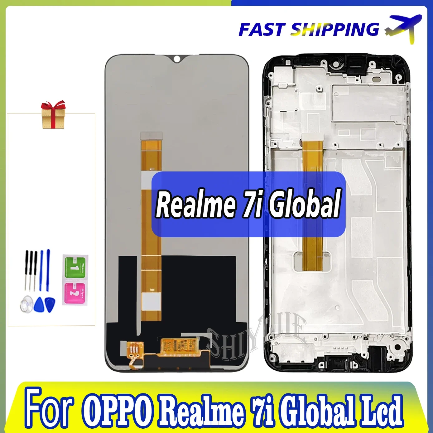 

6.5" For Realme 7i Global LCD RMX2193 Touch Display Screen For Realme7i Helio G85 Screen Assembly Repair Digitizer