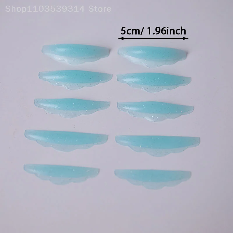 5 Pairs Silicone Reusable Eyelash Perm Pad Lifting Lashes Pad Recycling 3D Eyelash Curler Accessories Applicator Makeup Tools