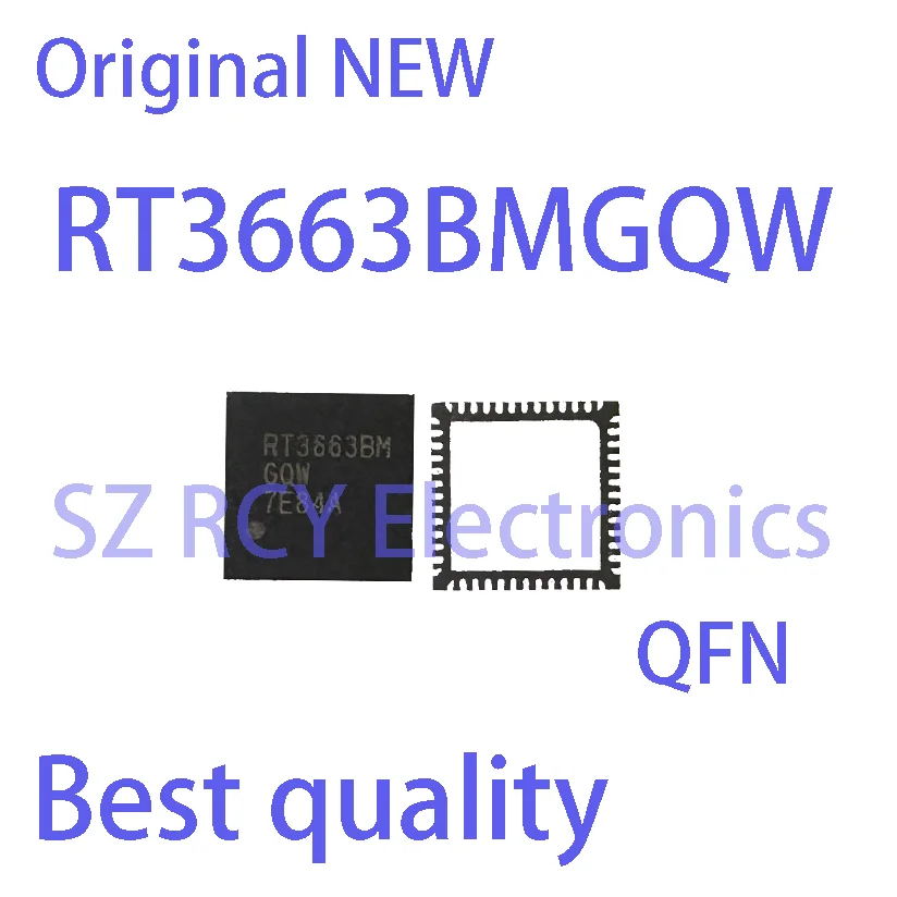 

(1-5 PCS)NEW RT3663BMGQW RT3663BM QFN IC Chip electronic