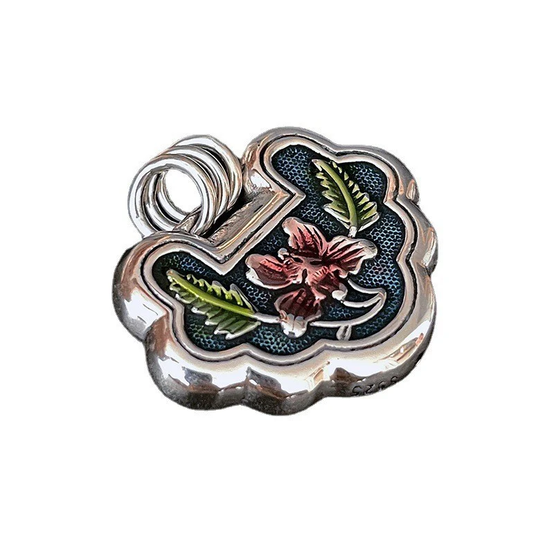 Foxanry Good Luck Pendant Necklaces For Women Girls Vintage Ethnic Chinese Style Creative Clavicle Chain Birthday Jewelry Gifts