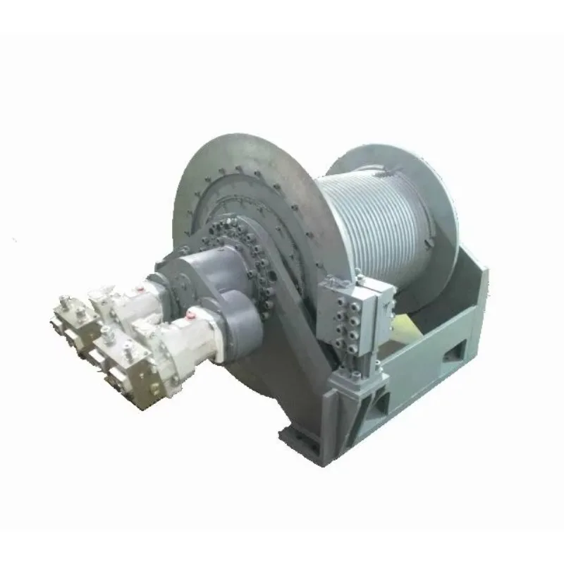 INI OEM Cable Pulling Hydraulic Winches For Lifting Goods