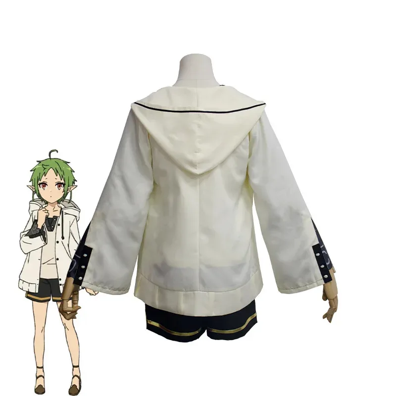 2025 11 أزياء أنيمي التناسخ العاطلين Mushoku Tensei Sylphiette Greyrat أزياء تنكرية للهالوين كرنفال للنساء