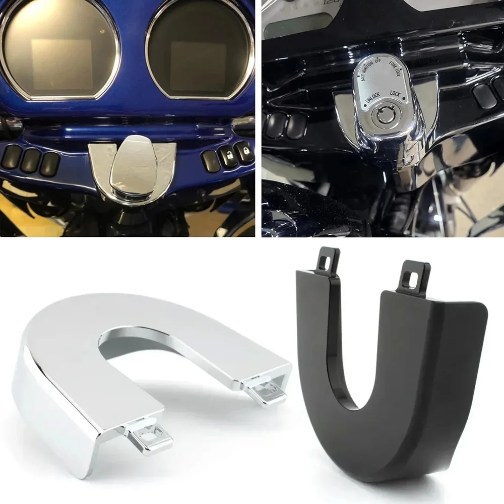 

Moto Ignition Switch Panel Trim Motorcycles For Harley Touring Road Glide Special Ultra Road Glide Special FLTRK FLTRXS FLTRXSE