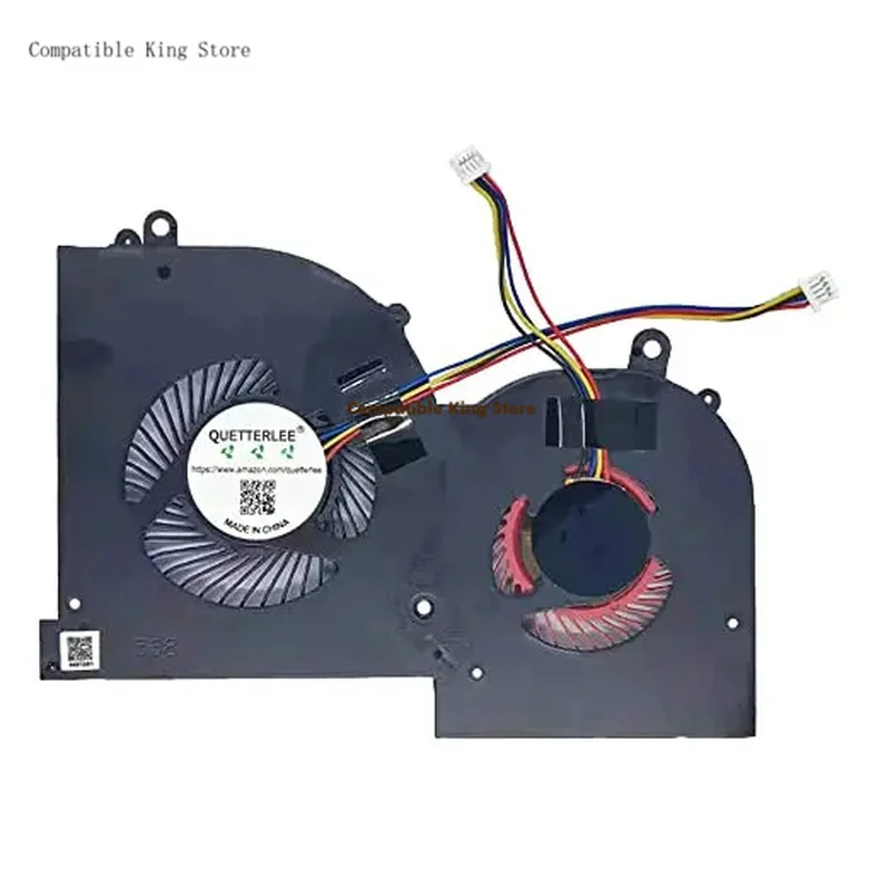 B Replacement New Laptop GPU Cooling Fan for MSI GS65 GS65VR P65 MS-16Q1 MS-16Q2 MS-16Q3 Series GPU