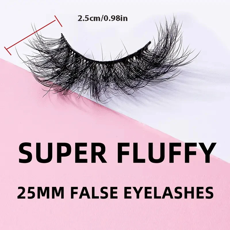 10 أزواج من الرموش الصناعية الرقيقة 8D رموش صناعية طويلة وسميكة، مما يخلق مظهرًا مثيرًا وساحرًا #3