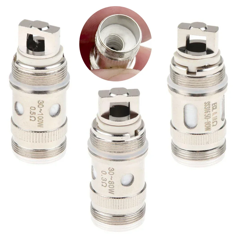 Cabeça de Substituição RunVape para Ijust 2 S, Mini Tanque Melo 3, Bobina CE OEM, 0.3ohm, 0.5ohm, 0.18ohm