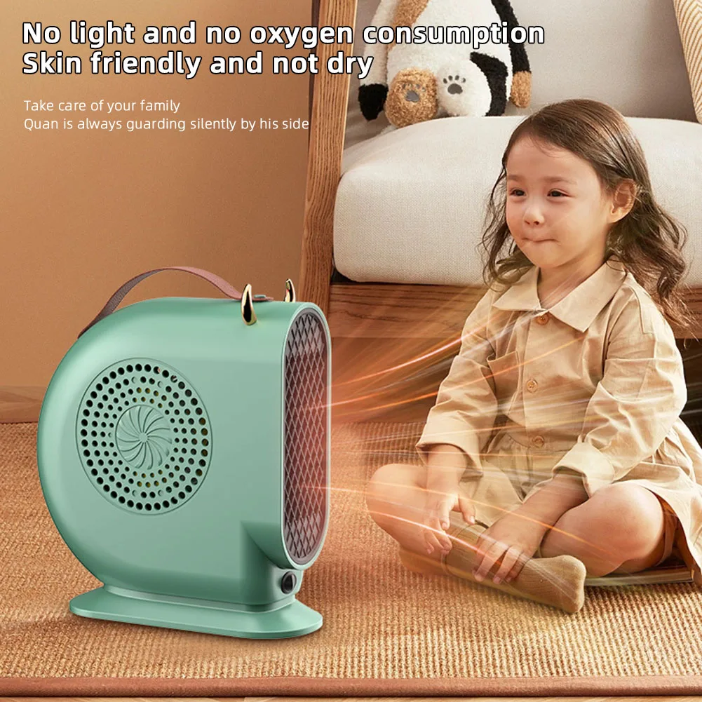 Electric Heating Energy Saving Office Speed Hot Fan Small Air Heater Household Horns Heater Electric Heater Household