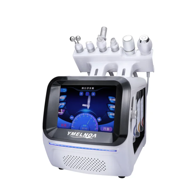 

2021 Newest Hydra Water Dermabrasion Care 6 in 1 Portable Microdermabrasion Aqua Facial Equipment