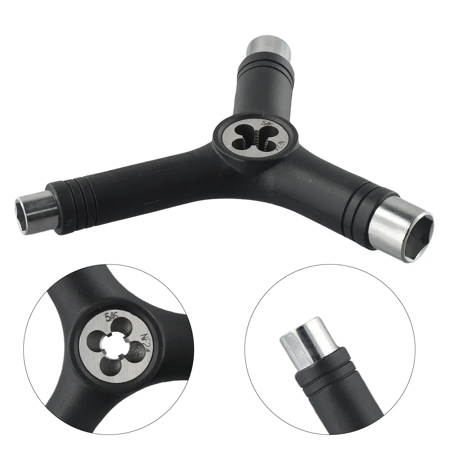 Brand New High Quality Y-wrench Accessories Metal Material Multi-function Parts Skateboard Tool Skateboard Wrench