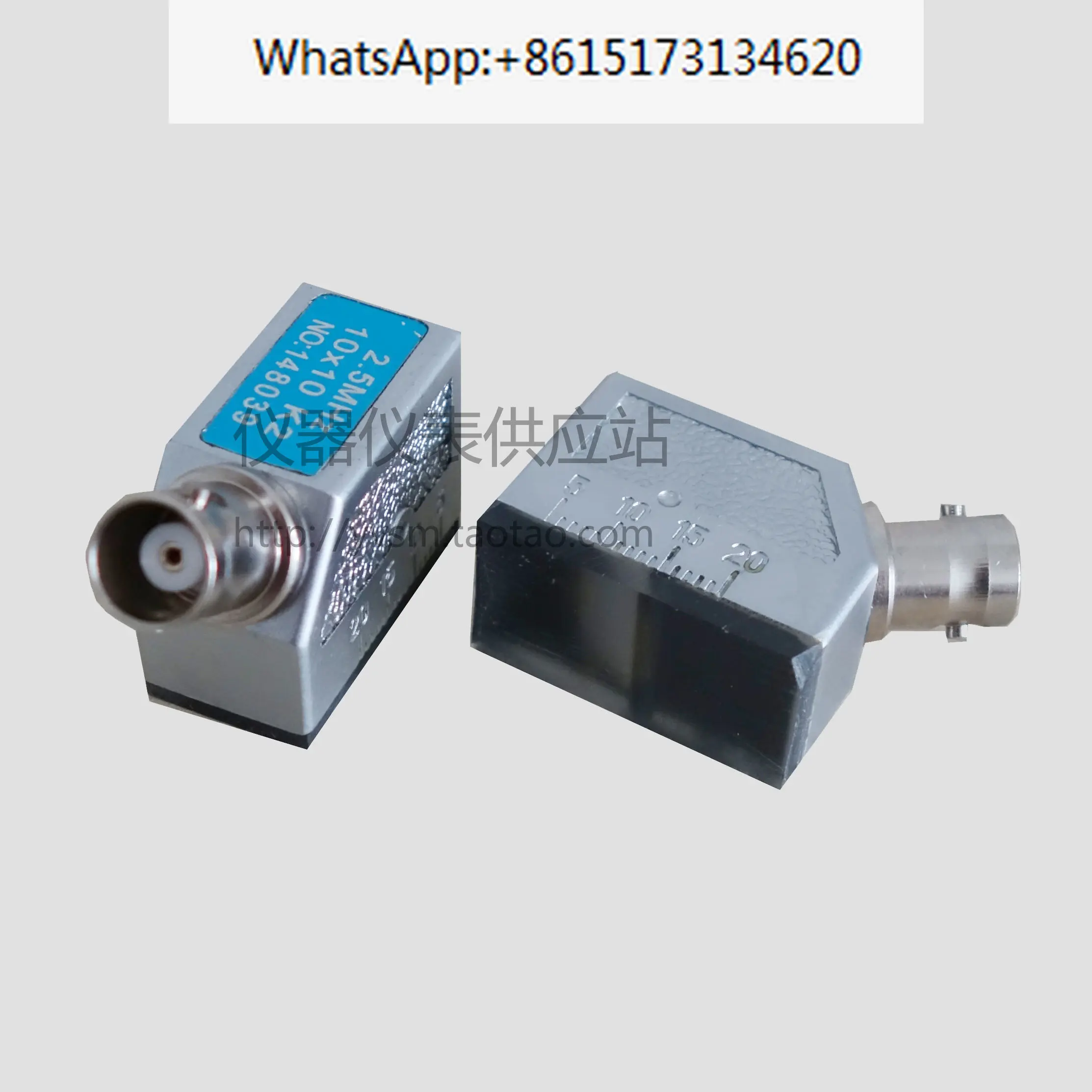 Ultrasonic angle probe 2.5P10 × Probe transducer for 10K2 metal steel plate and steel pipe weld seam detector