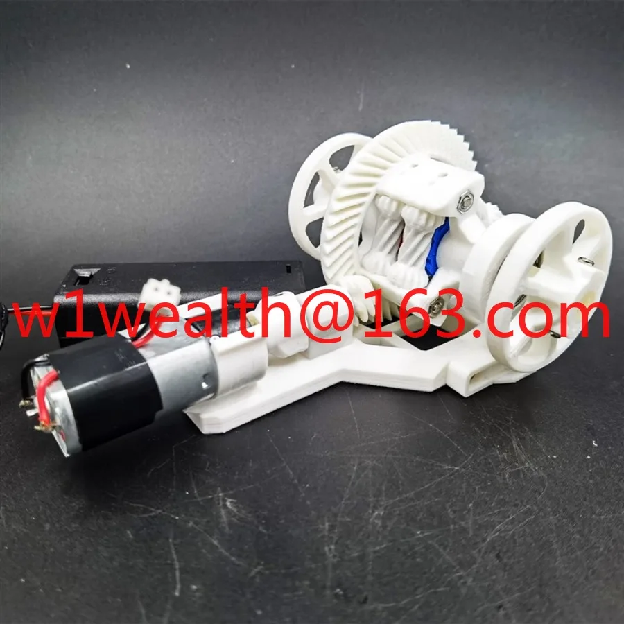 Automobile A-type limited-slip differential dynamic principle demonstration model 3D printing