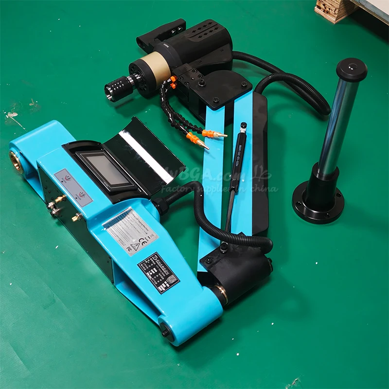 M2-M36 Electric Tapping Machine Meatl Tapper Drilling Threading Machine Optional Blowing and Fuel Injection Nozzle
