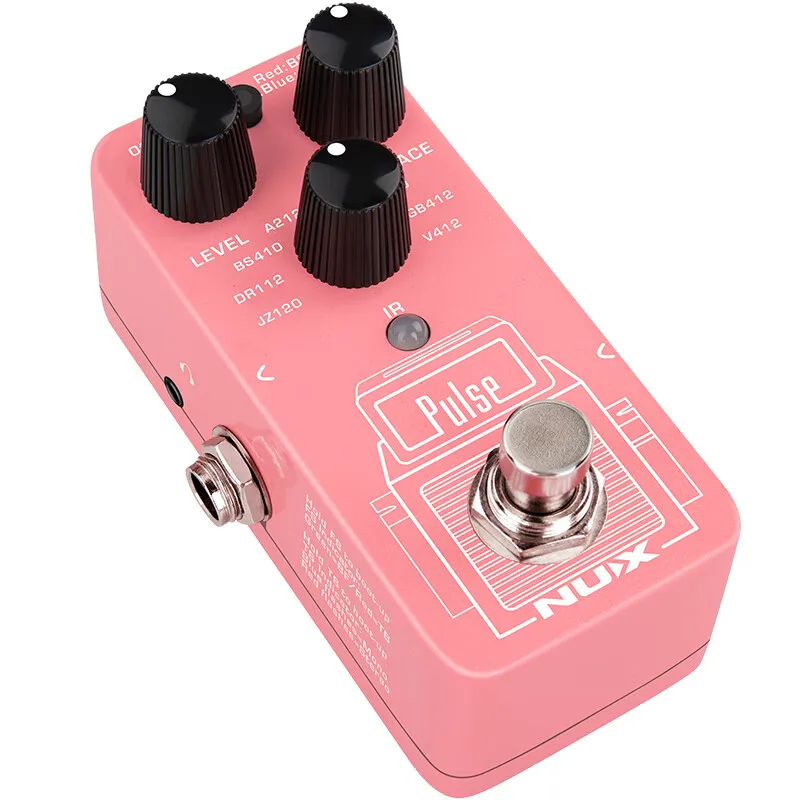 NUX Pulse Mini IR Loader Recording  Analog Effects Pedal Electric Guitar Electric Box Guitar Bass Universal NSS-4 Guitar Pedal