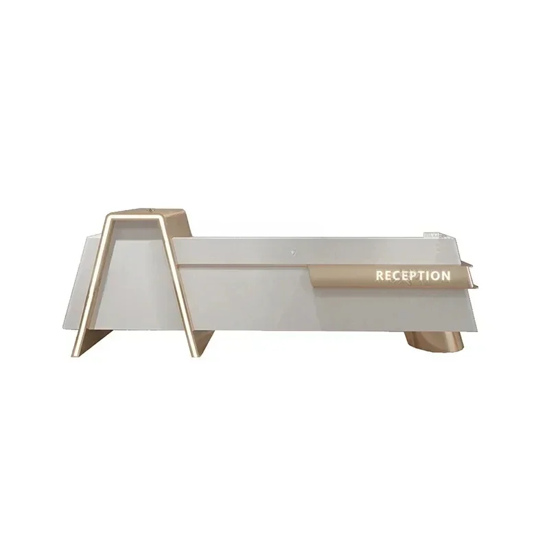 

MLY Beauty Salon Bar Cashier Counter Small Modern Minimalist Company Hotel Reception Desk