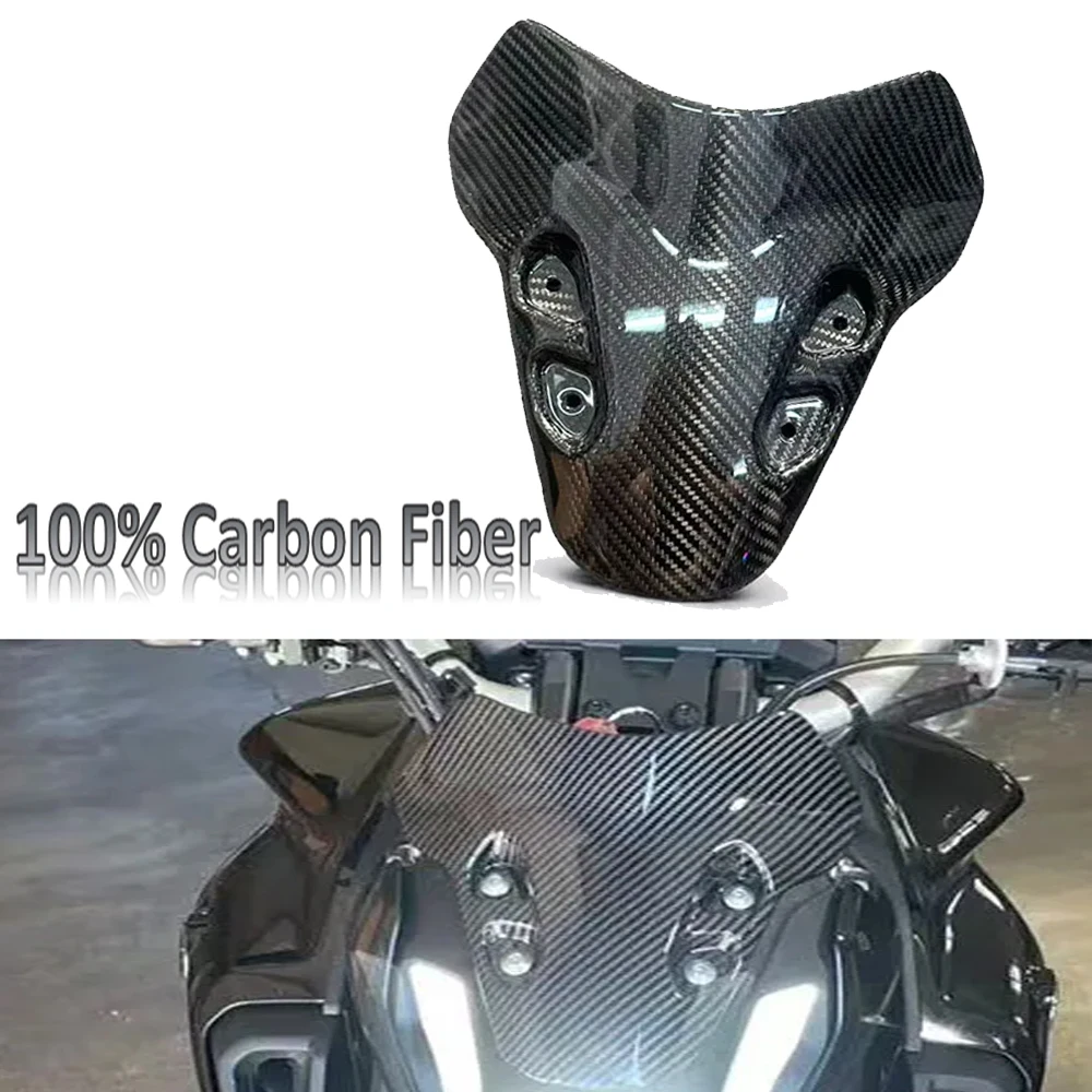 

2024 motorcycle windshield deflector for yamaha MT07 windshield carbon fiber windshield protector. 2021-2024