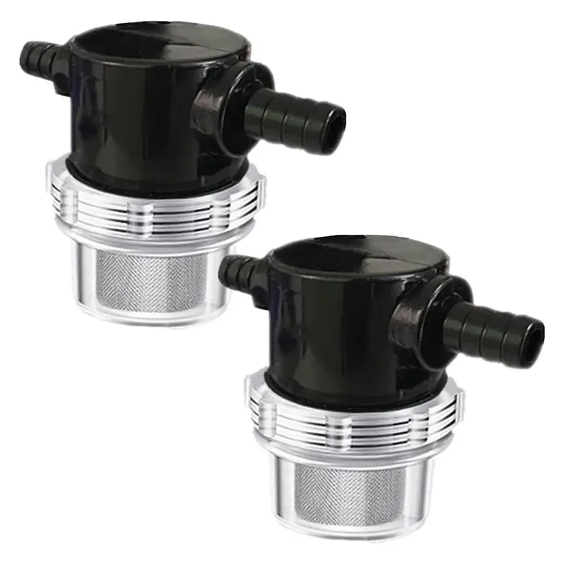 DT19-1/2Inch Water Pump Strainer,For 3/8Inch Hose Barb In-Line Strainer,For Water Pump 12V Direct Current 80 PSI RV Campers