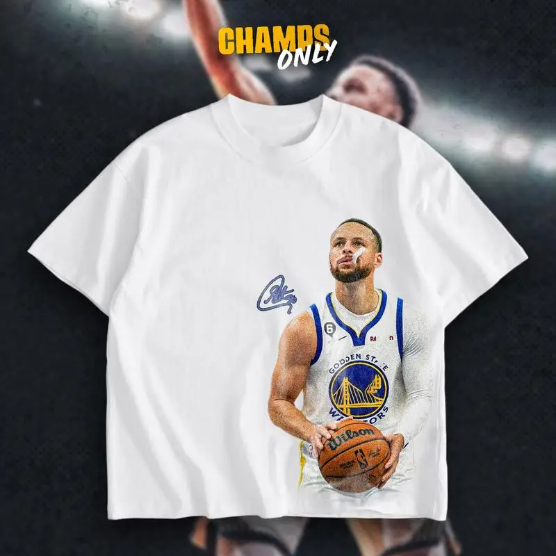 Chef Curry Signature Heavy Cotton Tshirt For Basketball Fans Womenswear Menswear Outfit, Gameday Shirt, Direct To Garment Breathable Print