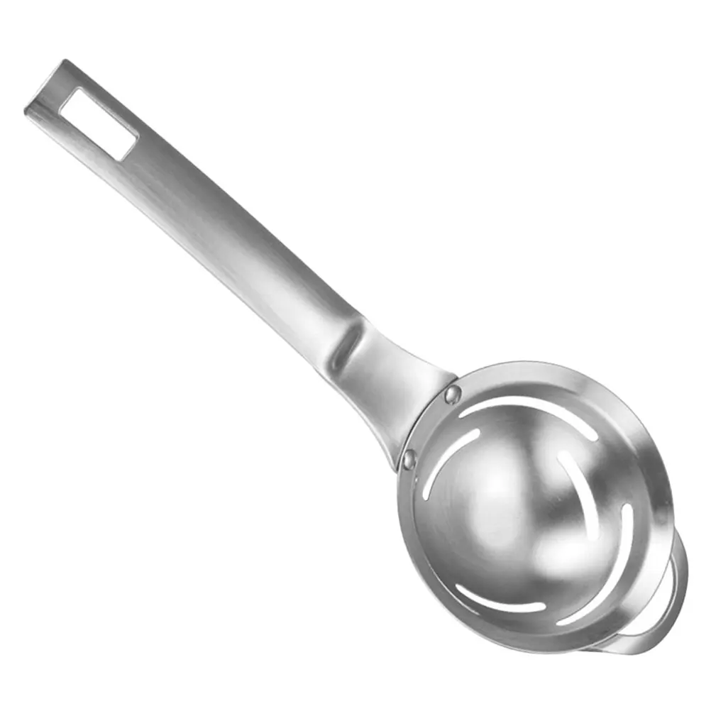 

1pc Egg White Separator Yolk Stainless Steel Efficient Protein Filter Easy Cleaning Home Kitchen Tool Ergonomic Design for Kids